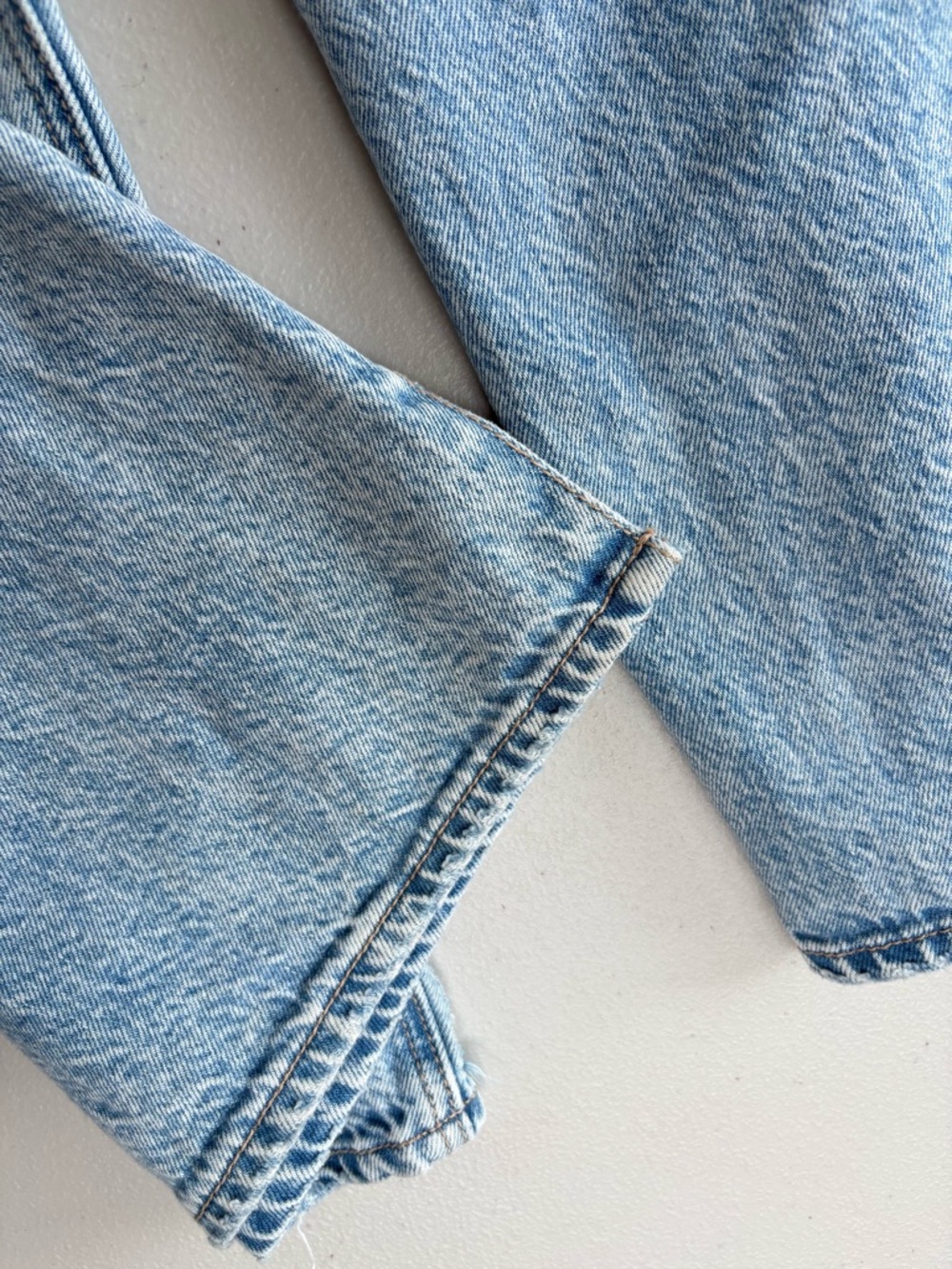 AE Dreamy Drapey Super High-Waisted Baggy Wide-Leg Jean - Picture 10 of 14